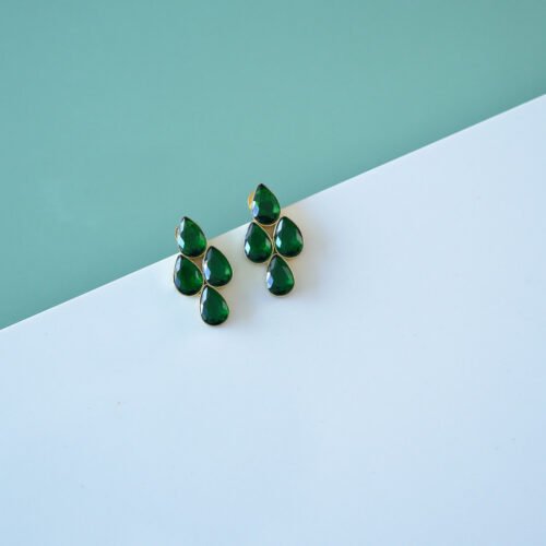 Studs with Monalisa Stones